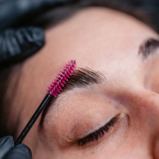 Brow Lamination at S & K Beauty Bar in Clio, MI