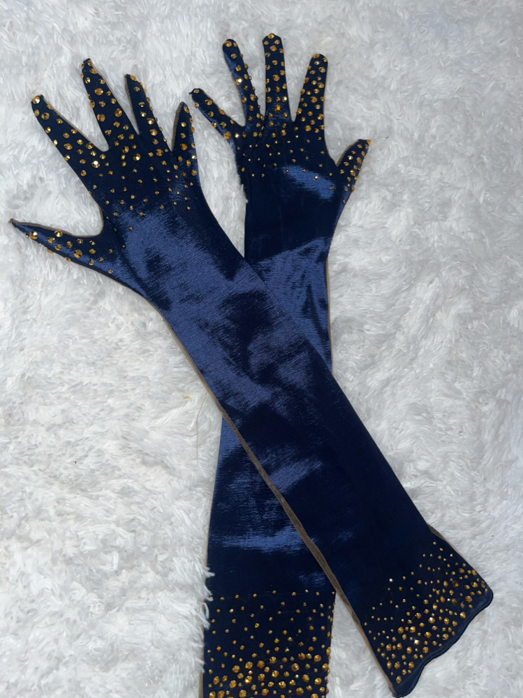 Custom Bling Gloves