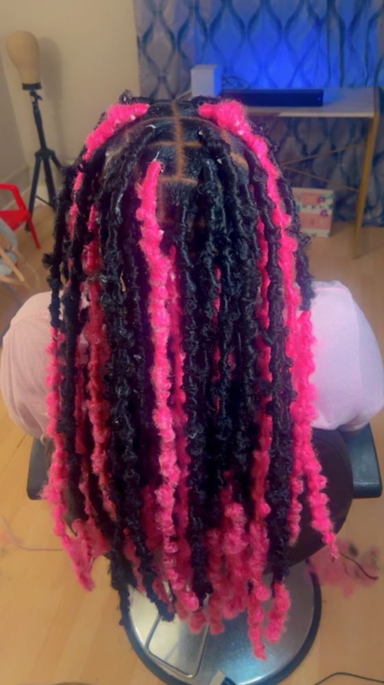 Medium Butterfly Locs