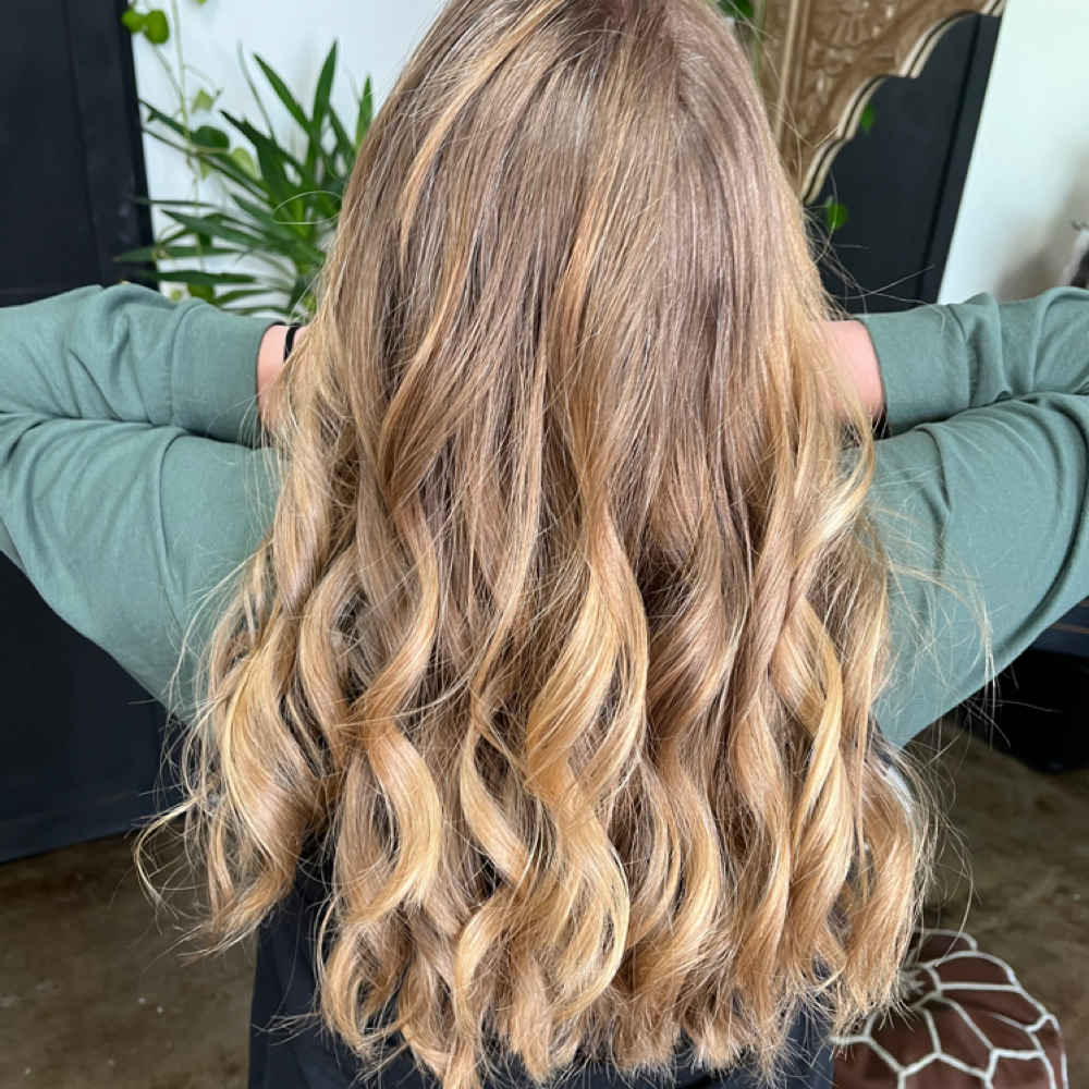 Long Length Hair Cut & Style at A Honest style in Crowley, TX