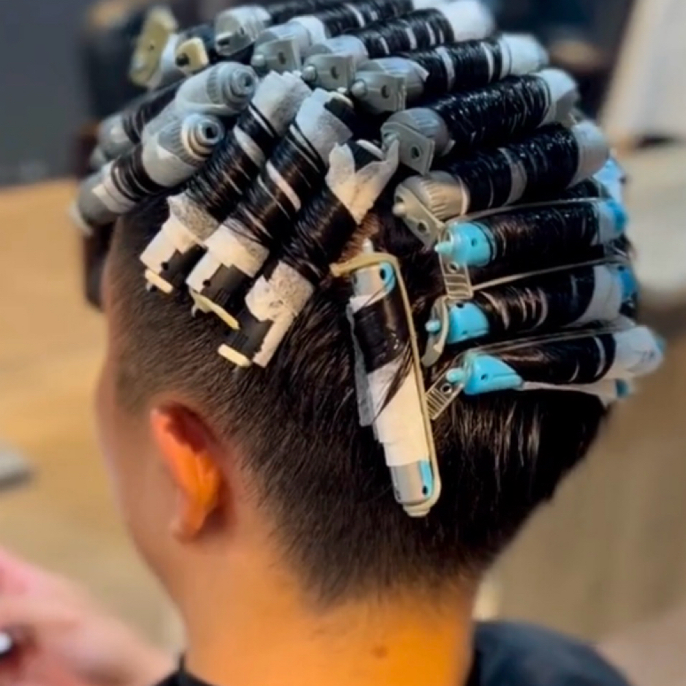 Perm at Cuts N Shaves by Eren in Fuquay Varina, NC