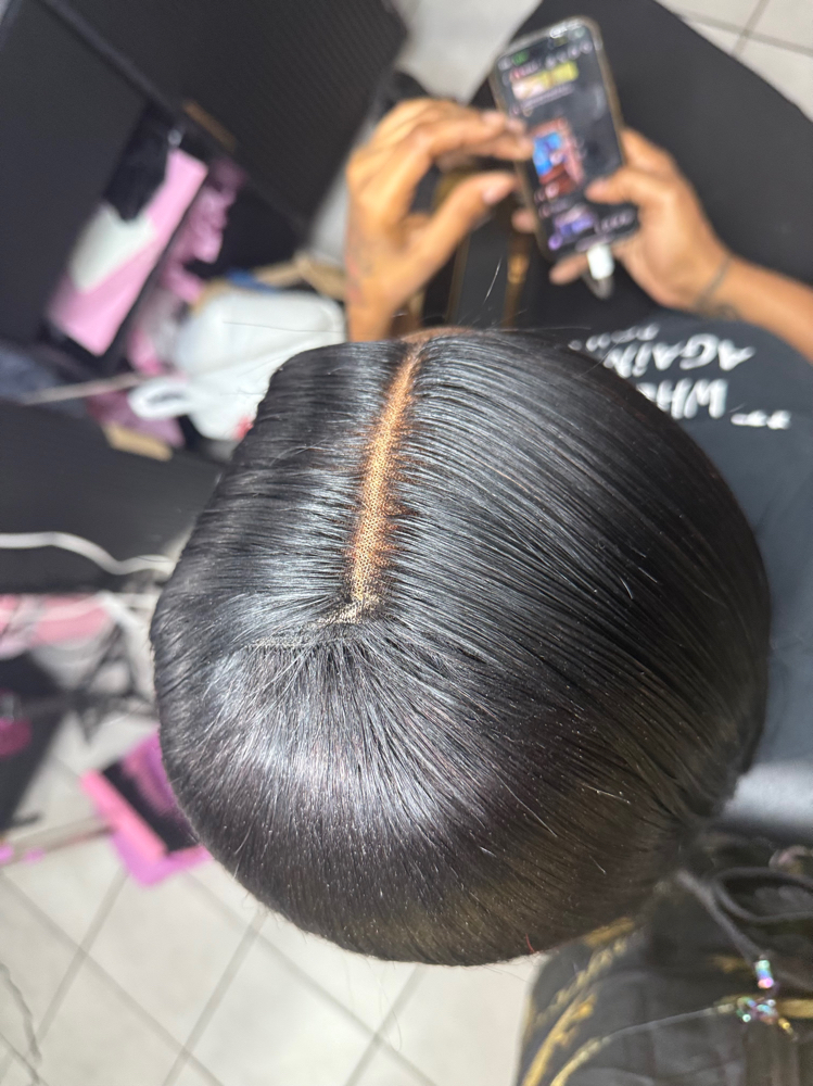 Frontal Sew-in at RoyalTea Stylez in Houston, TX