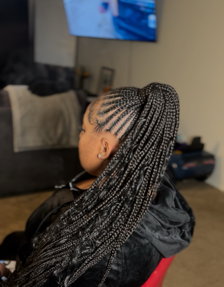 Small Ponytail at Hair By La in Akron, OH