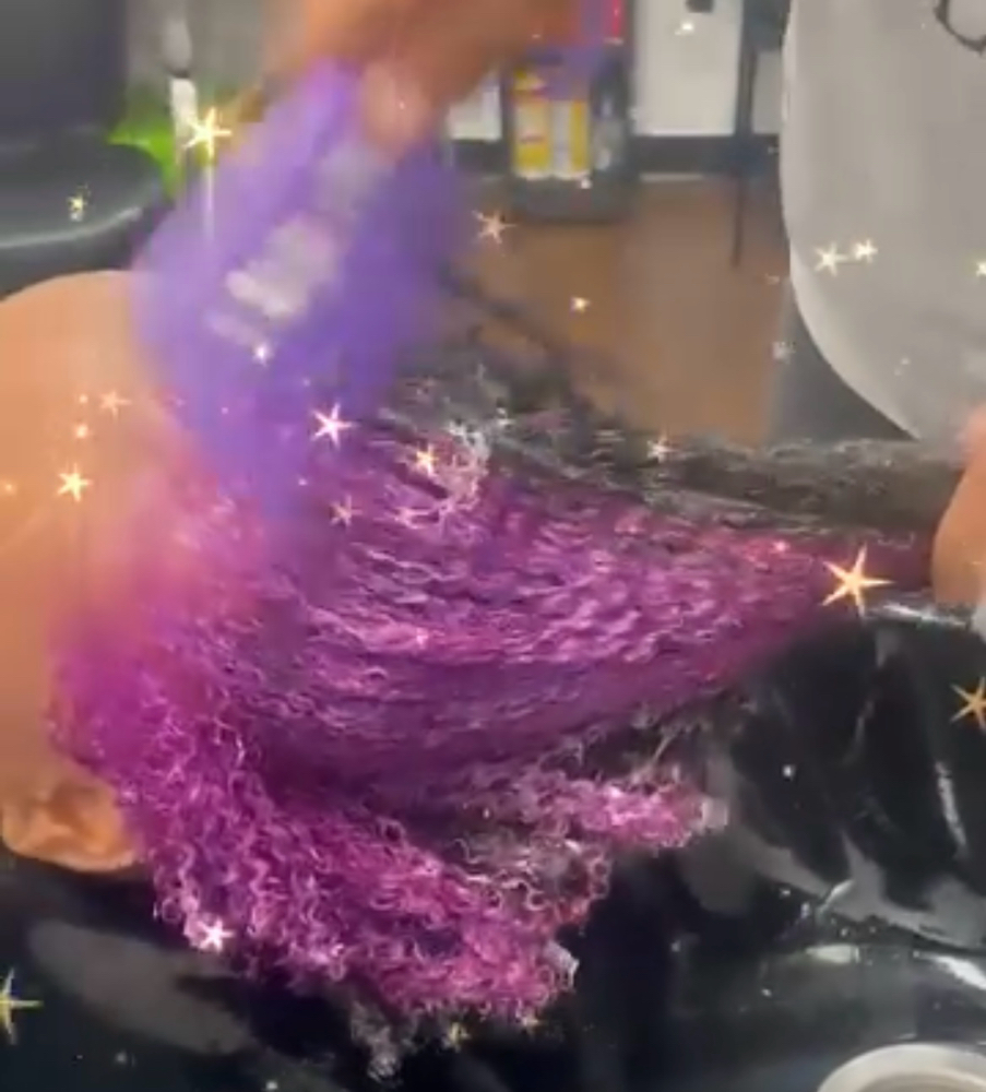 Scalp Treatment With Hair Mask