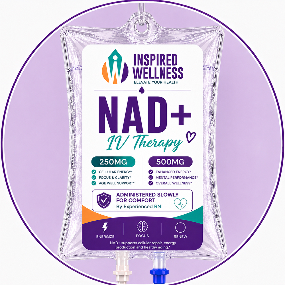NAD+ IV Therapy (250 - 500mg)⚡🧠 at Inspired Wellness in Hallandale Beach, FL
