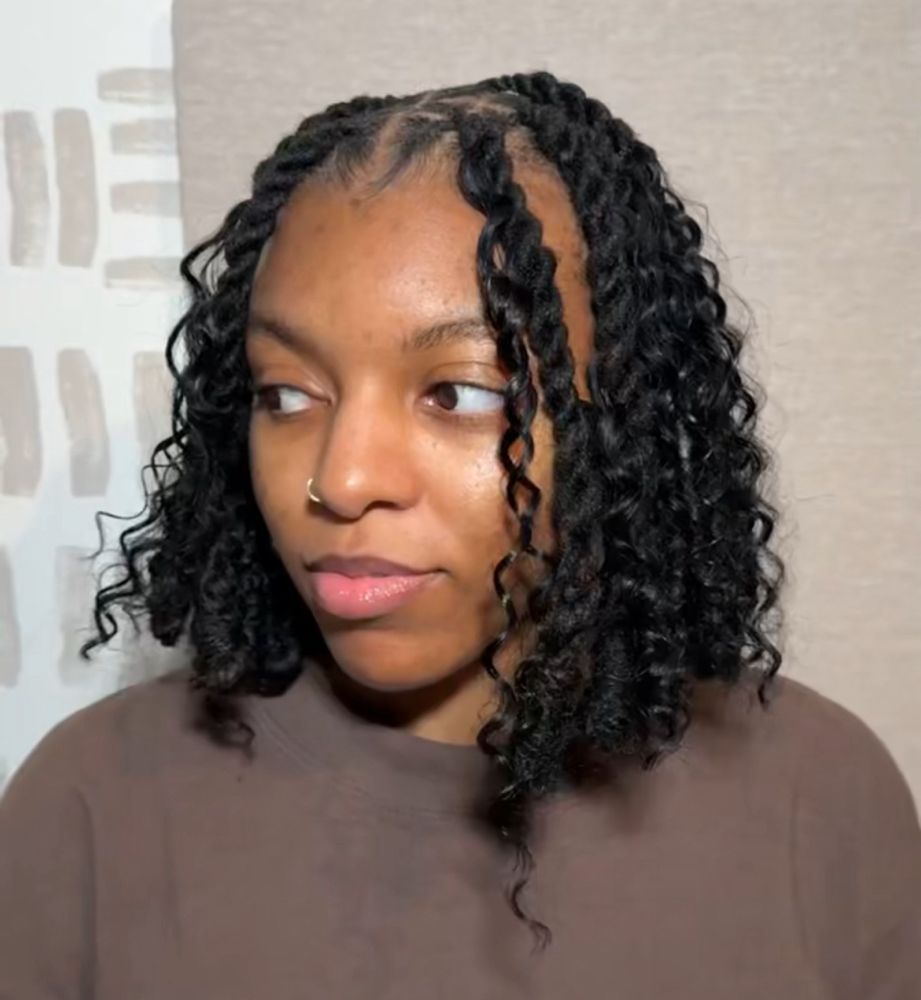 Cuban Hair Bob W/ Human Hair