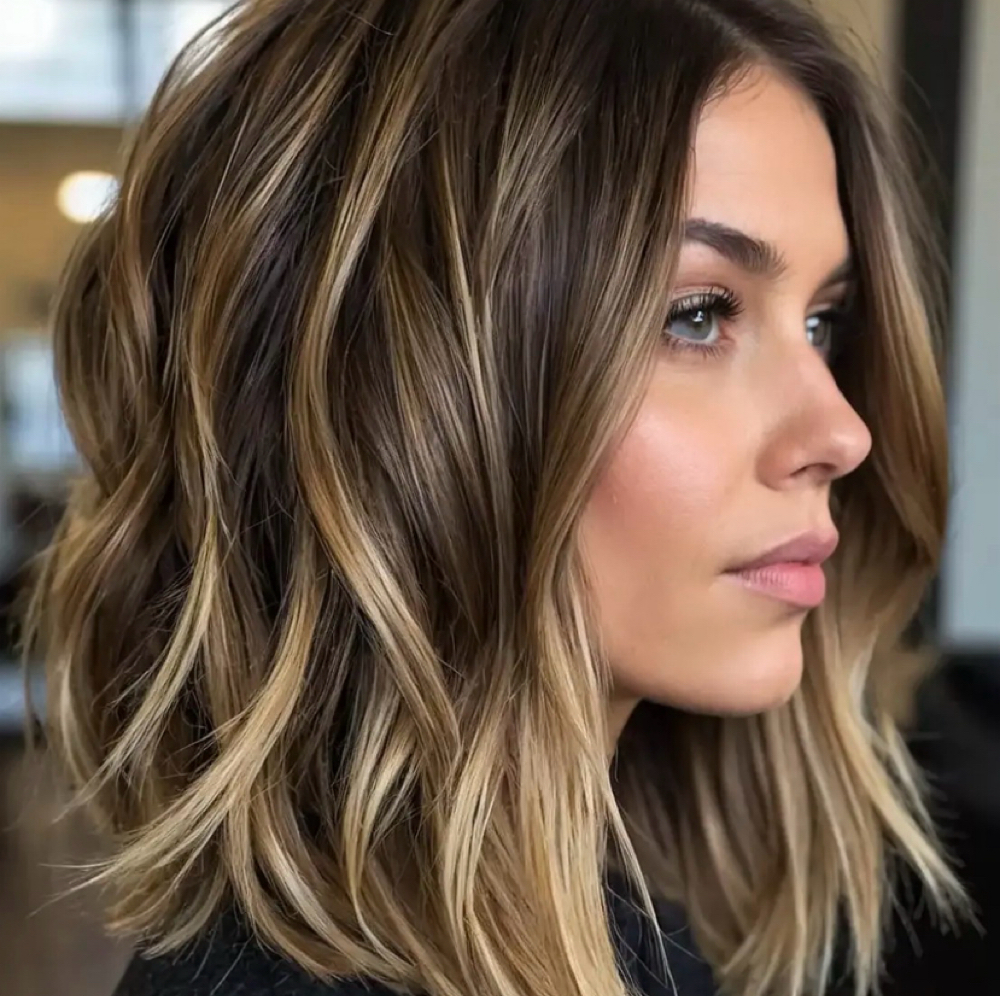 Modern Women's Haircut at Glossed by Lori Sue in Queensbury, NY