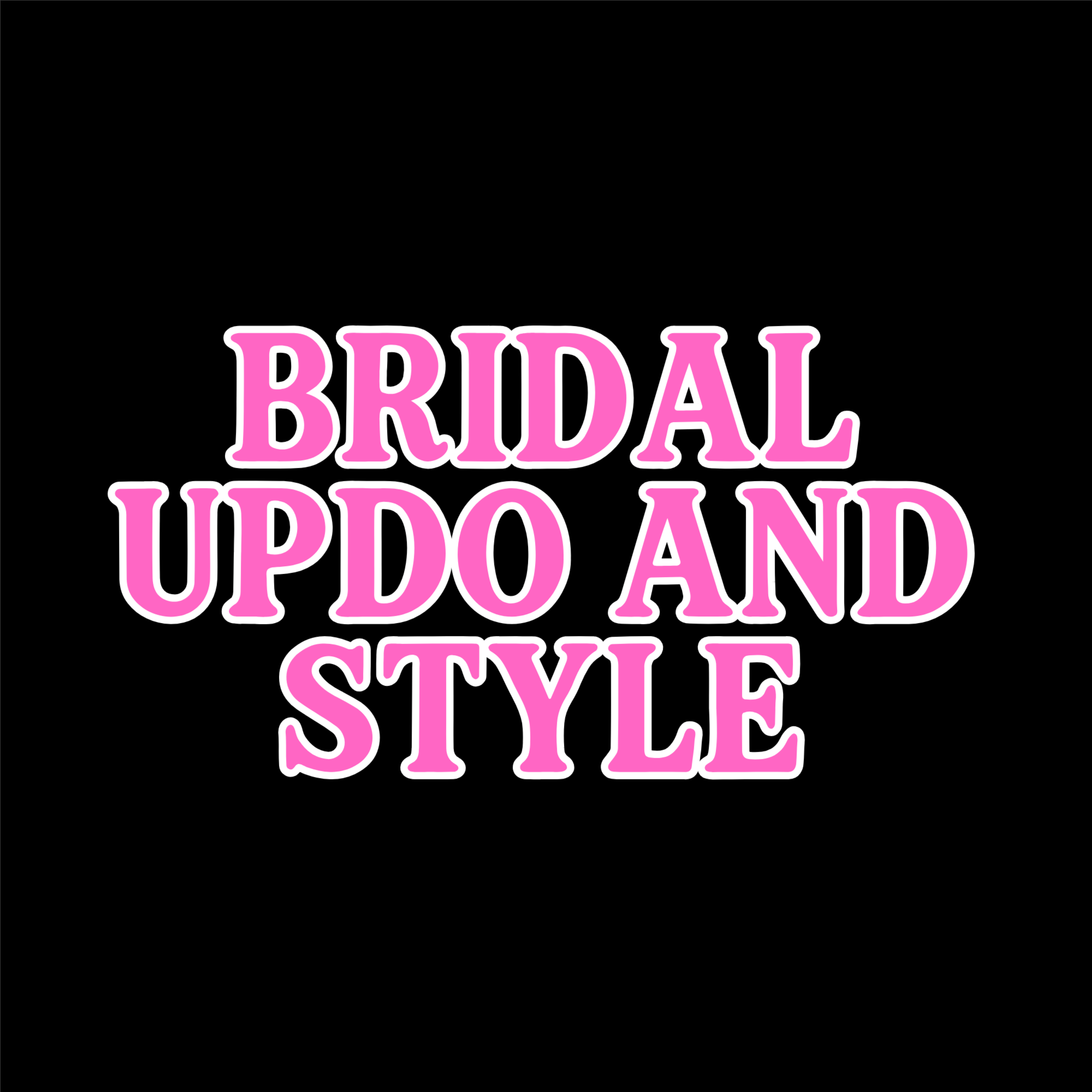 Bridal Updo/Style at Twisted Shears Salon in Deridder, LA