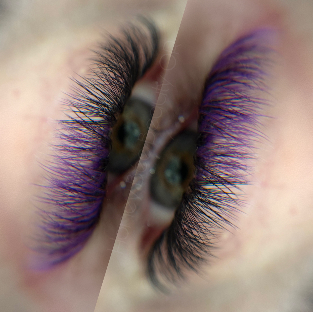 Colored Lashes (Add On)