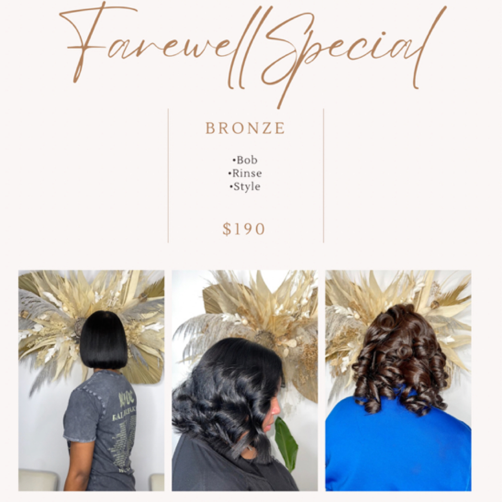 Farewell Bronze at Maison De Chic Salon in Philadelphia, PA