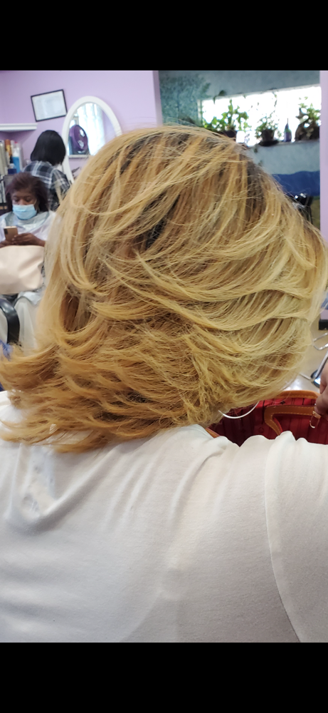 Balayage Color Blend