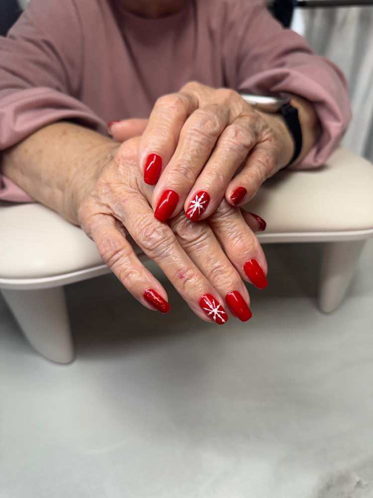 Acrylic Overlay Minimal Designs at JP Nail Designs in ky, KY