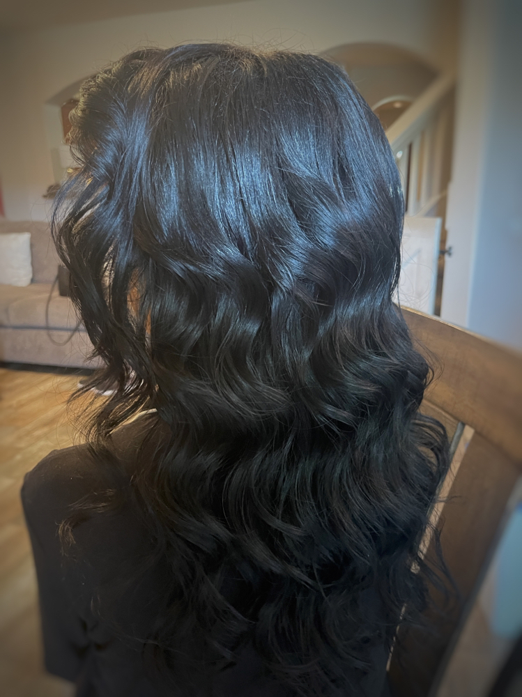 Curls, Beach Waves, Flat Iron