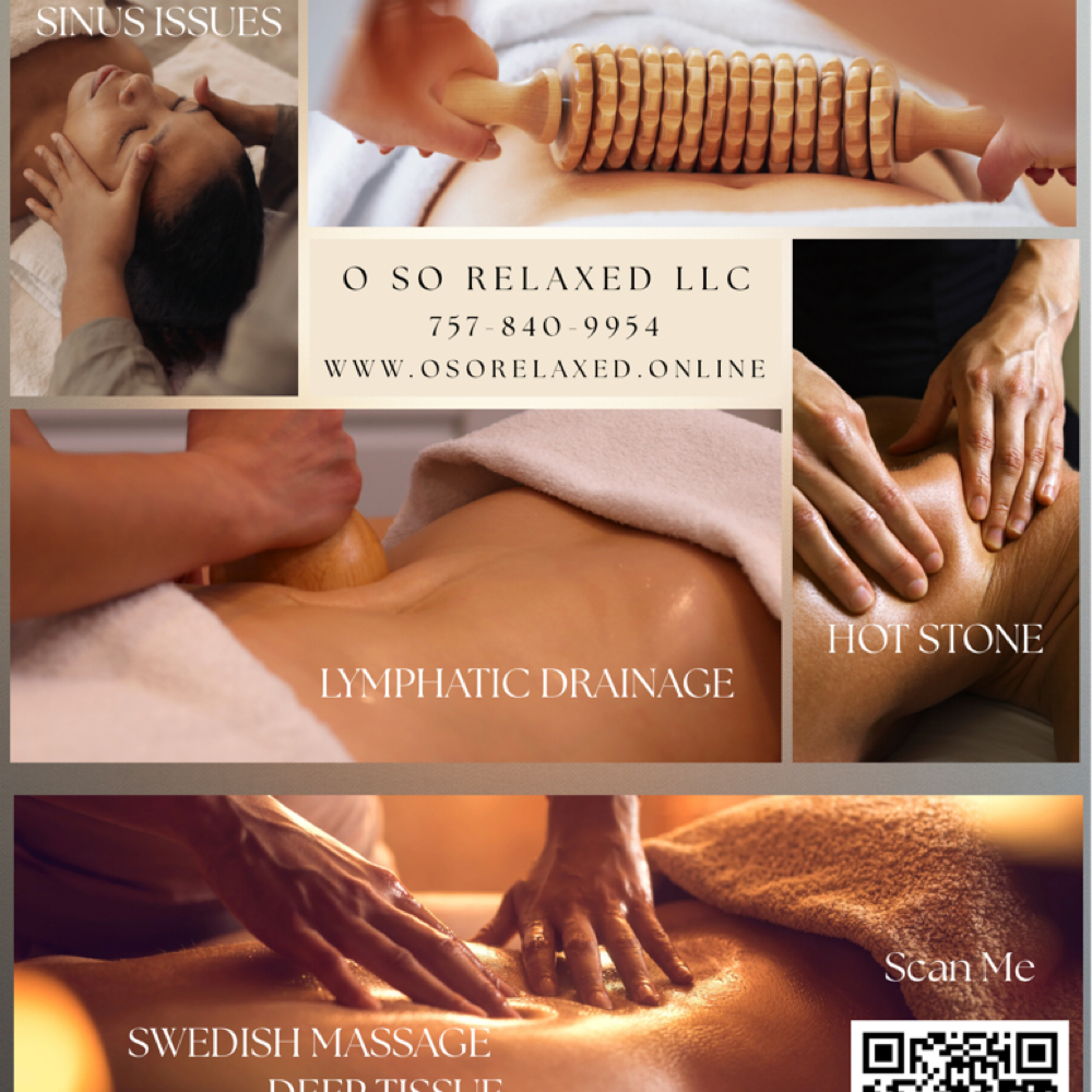 60 Minute Modality Specifc Massage at O So Relaxed LLC in Virginia Beach, VA