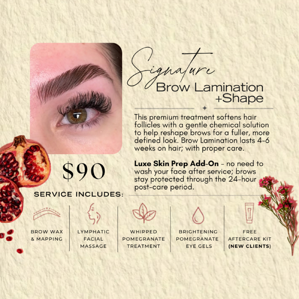 BROW LAMINATION+SHAPE at THEBROWMORPHO in El Paso, TX