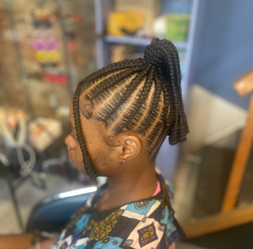 Braid Barbie Knot Ponytail