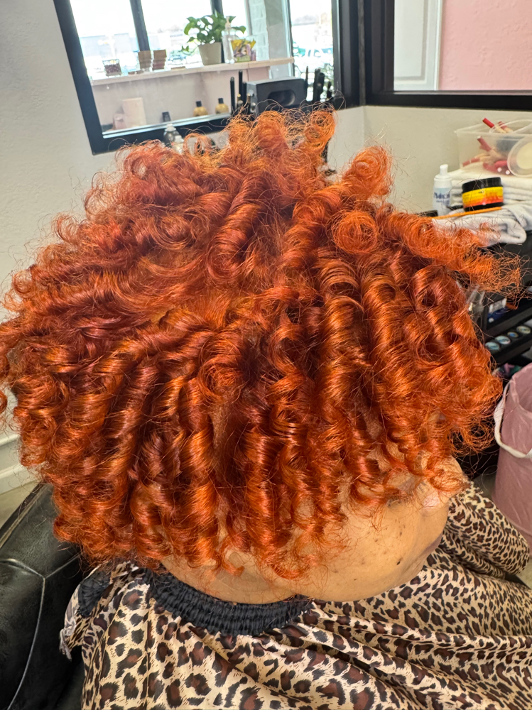 Girls With Curls Roller Set at Innovative Hair Studio in Cincinnati, OH