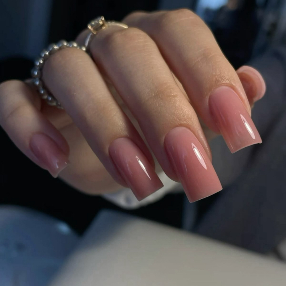Medium Nail Extensions / Nude — $16 at Julia Nails Florida in Orlando, FL