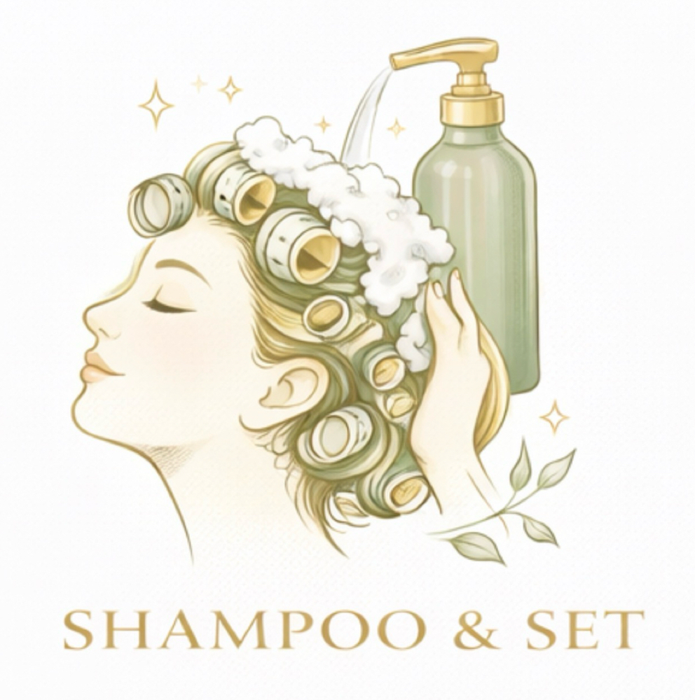 Shampoo & Set at The Cutting Room in Starke, FL