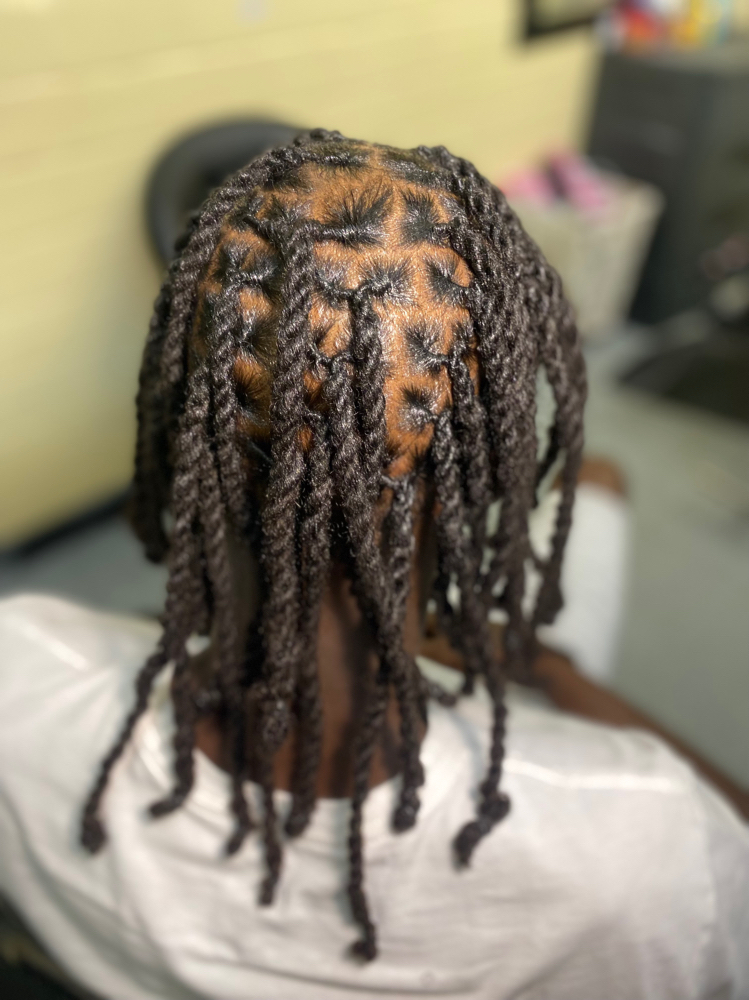 Two Strand Twist Natural Loc Style