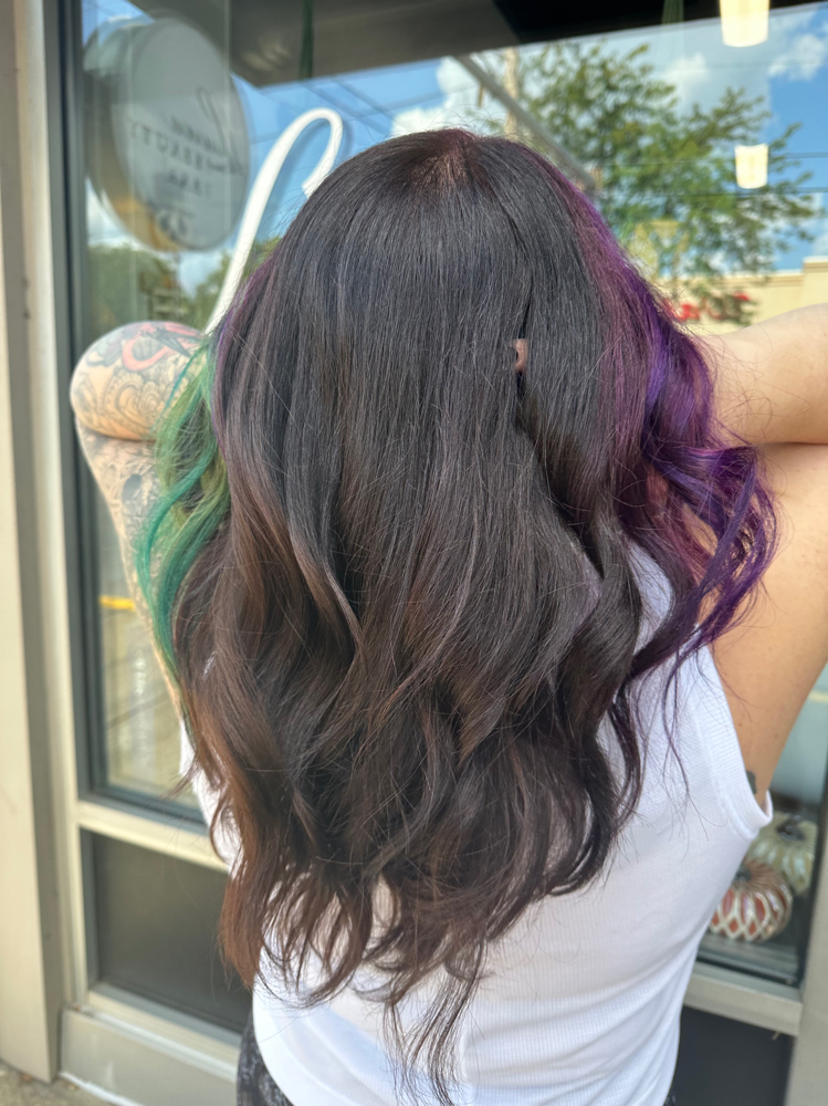 all-over color