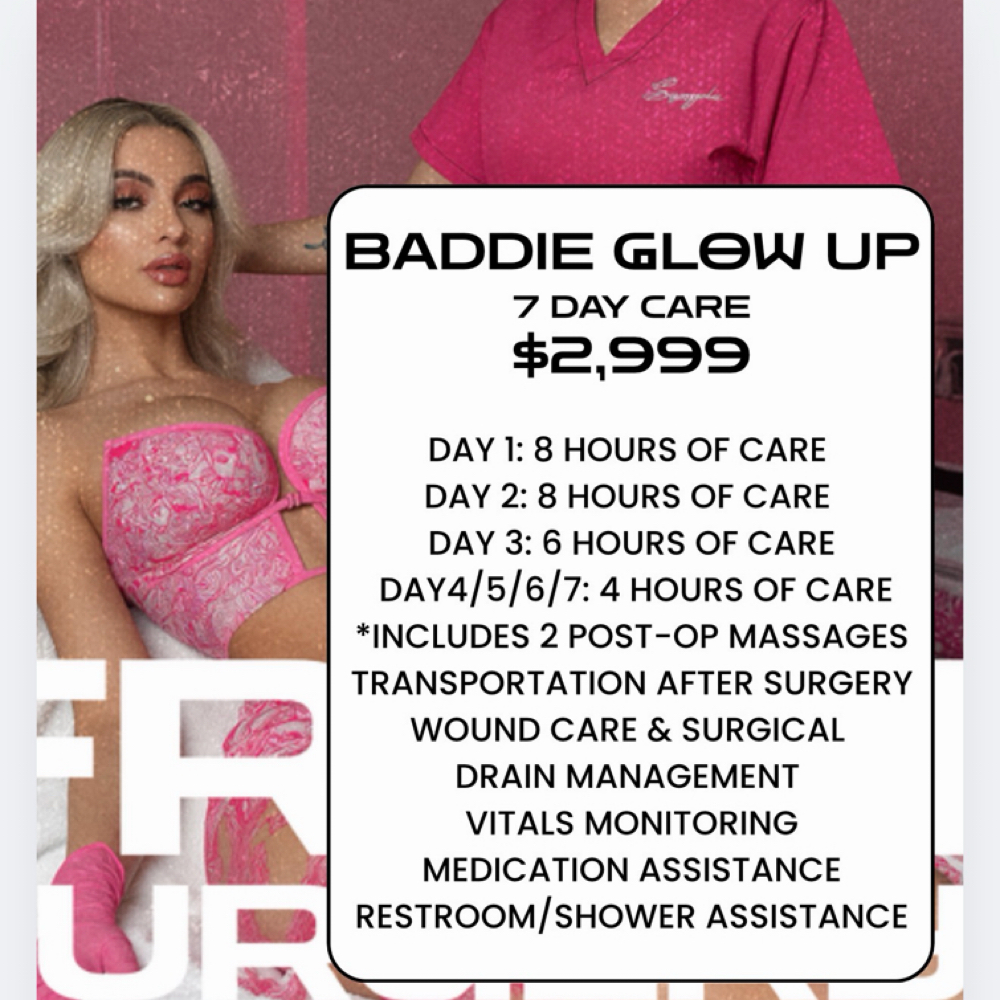 BADDIE GLOW UP at BBL BADDIES in Miami, FL