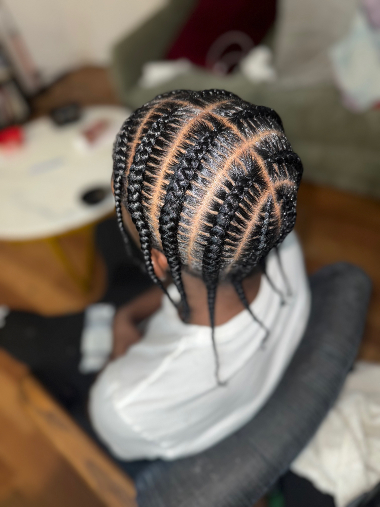 Natural Hair Braids at Anointed Hands Braids By Ty in Mesquite, TX