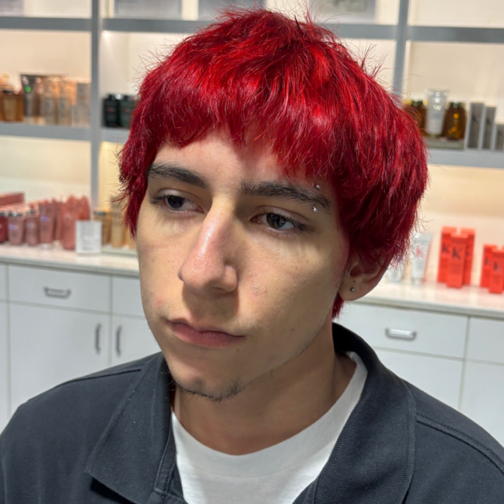 Mens cut (shears/razor) at Elliescissorhands Glow Salon And Spa in San Antonio, TX