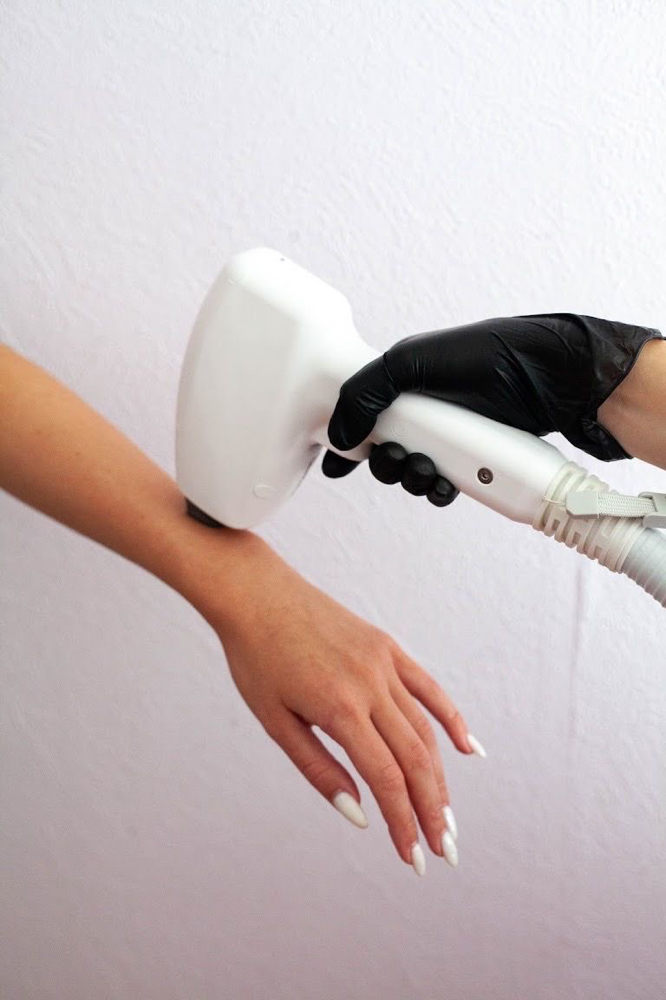 Laser hair removal consultation