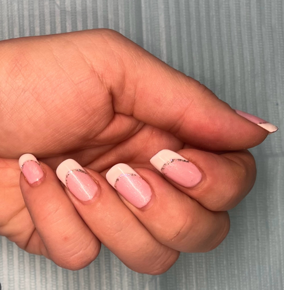 Gel Polish French Manicure