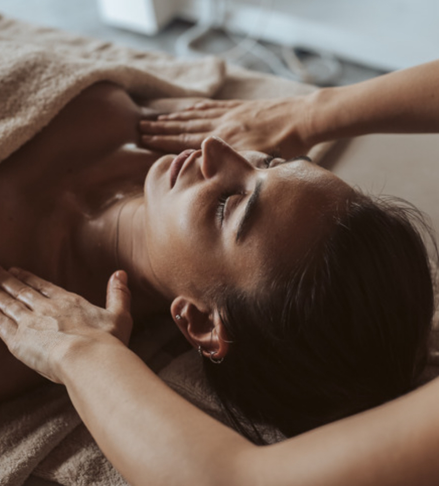 Lymphatic Facial Massage