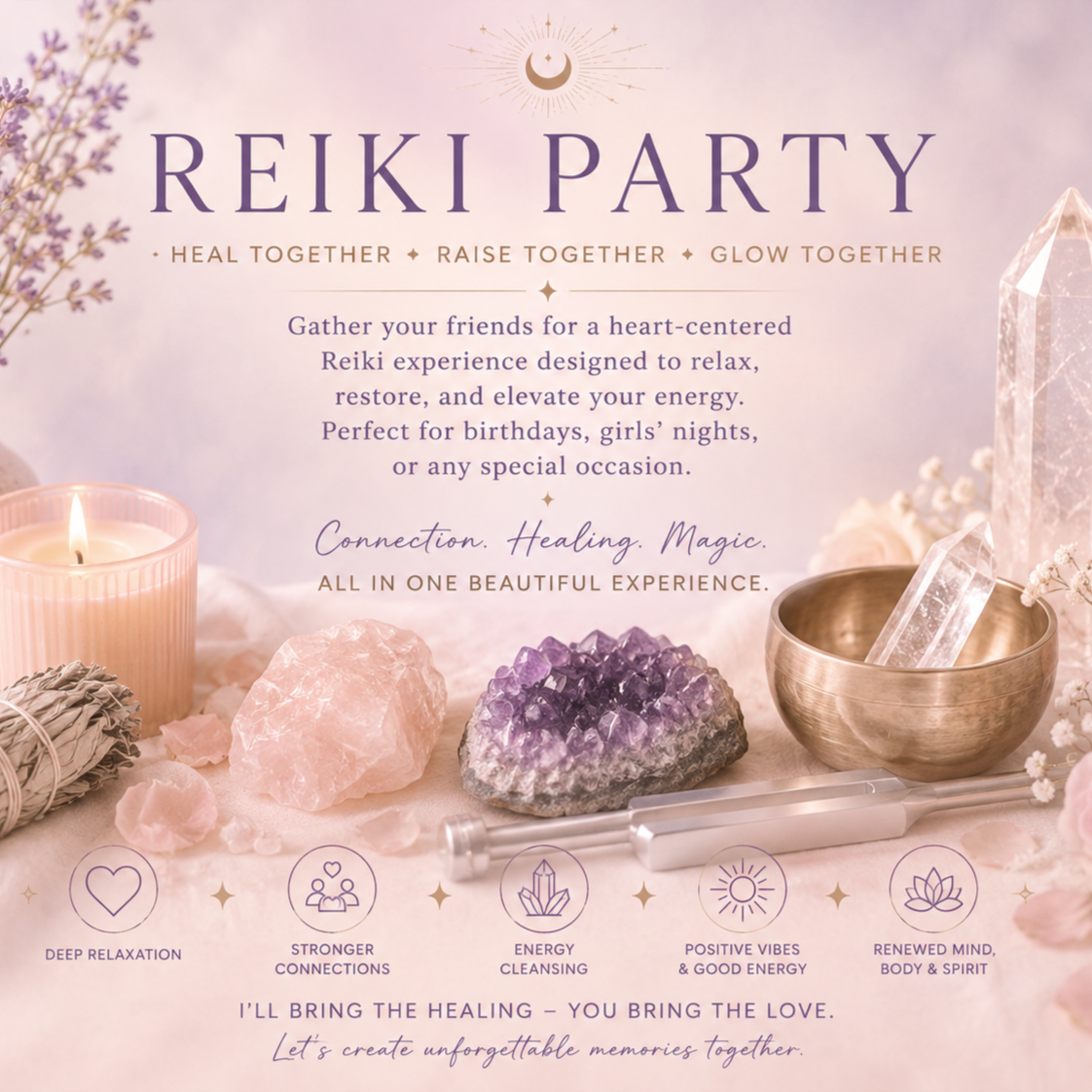 Reiki Party at Angelfire Reiki Healing in Noblesville, IN