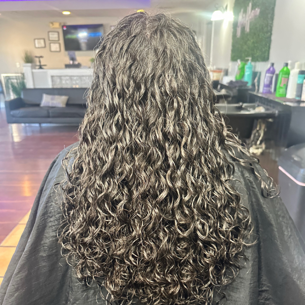 Perm at Hair Haven in Mount pleasant, TN