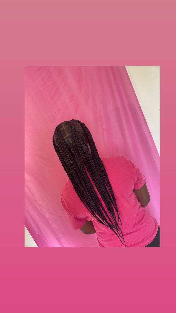 Large Waist Length Knotless