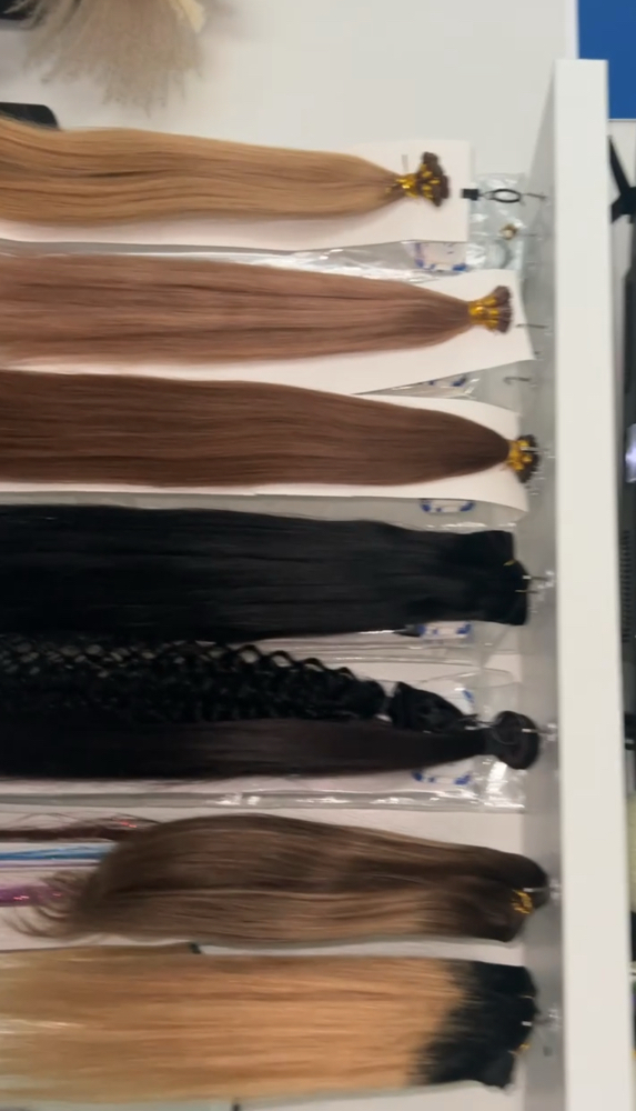 In Person Consultation at Karina Hair Extensions in Bakersfield, CA