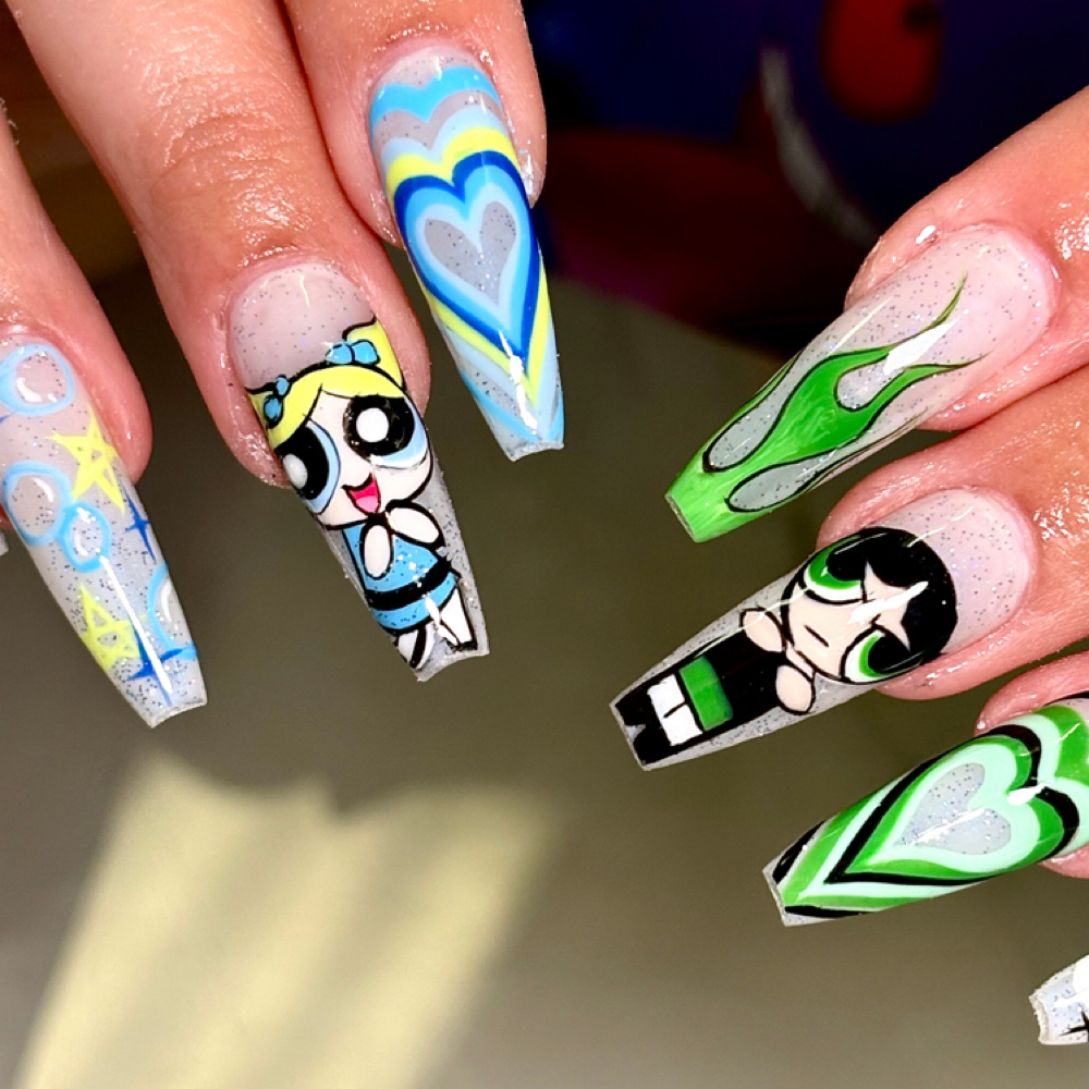 Acrylic Full Set at Divine Design Lux Nail Bar in Springfield, MO