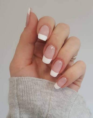 French Manicure at Enchanting Passion Nails in Baltimore, MD