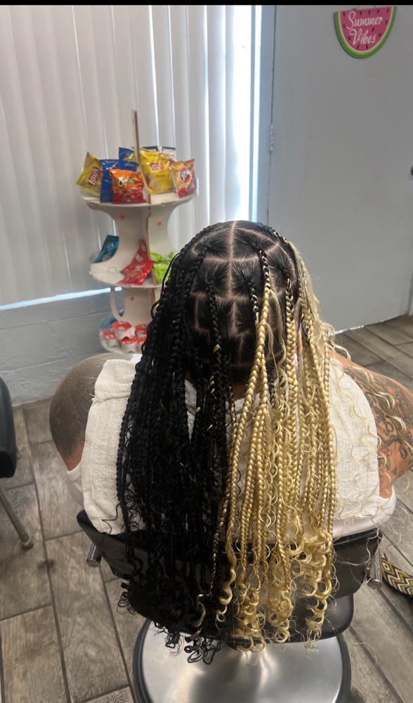 Large Boho Knotless