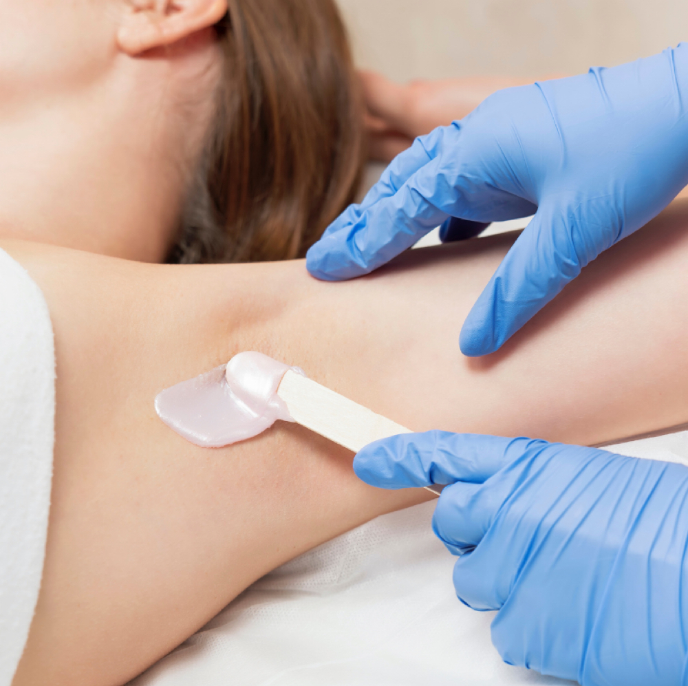 Underarm Wax at Sunflower on 6th in Newton, KS