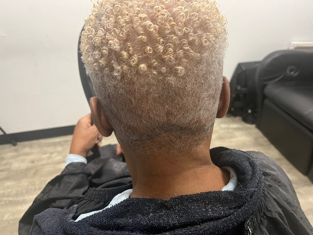 Short Natural Hair Cut