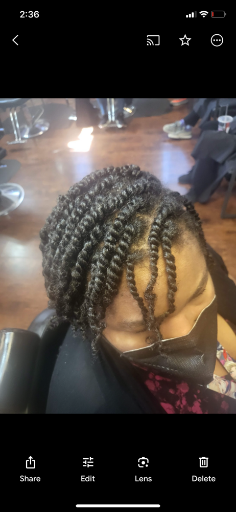 2 Strand Twist On Natural Hair