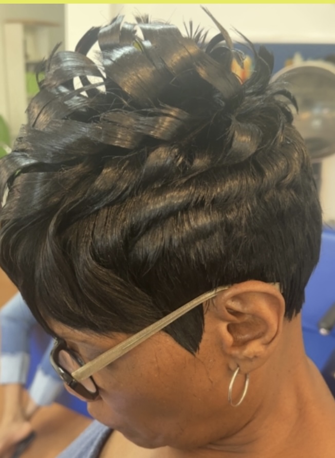 SHORT HAIR STYLE QUICK WEAVE