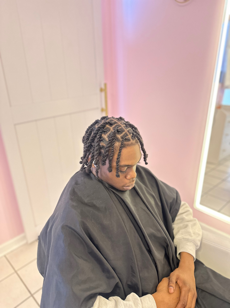 Loc Retie (Interloc/crochet Method)