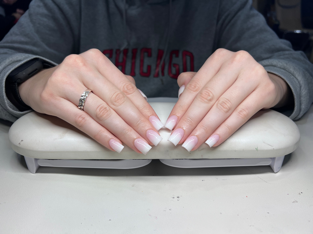 Acrylic Full Set Ombré Short/Medium