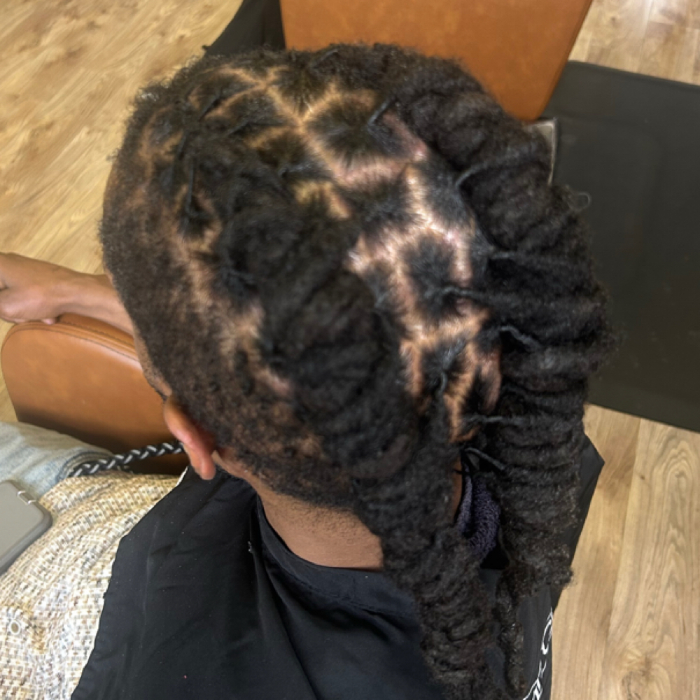 Re-twist at HDE Hair Studio in Virginia Beach, VA