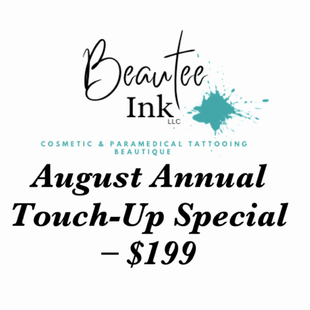 Yearly Eyebrow Touch up at Beautee  Ink in Canyon lake, TX