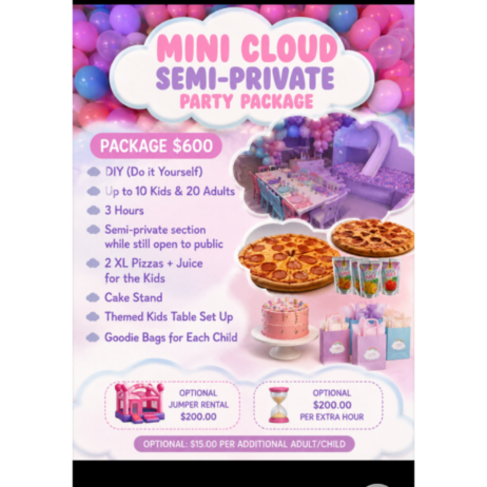 Mini Cloud Semi-Private Party at Rammexbrokers in Burbank, CA
