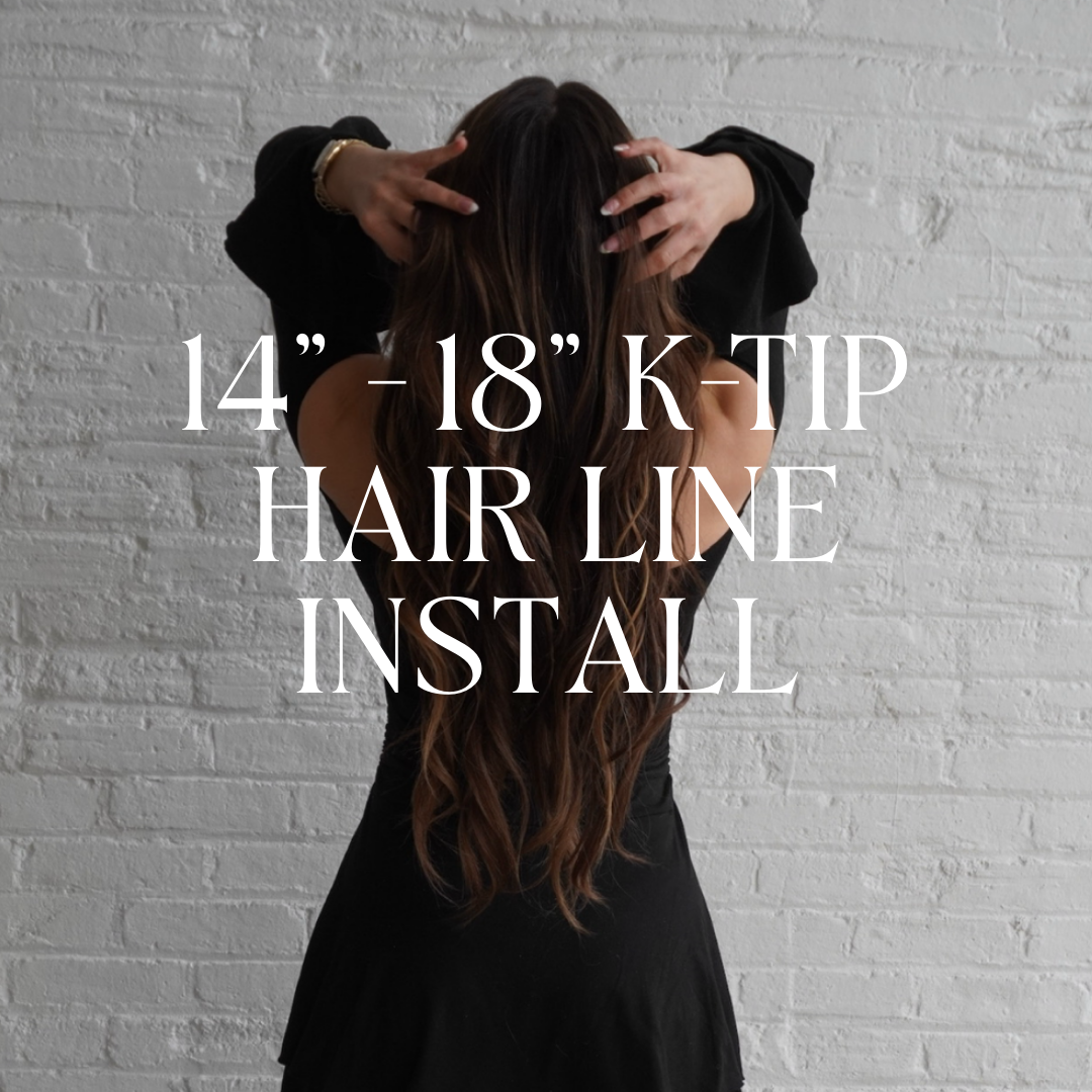 14”- 18” K- Tip Hair Line