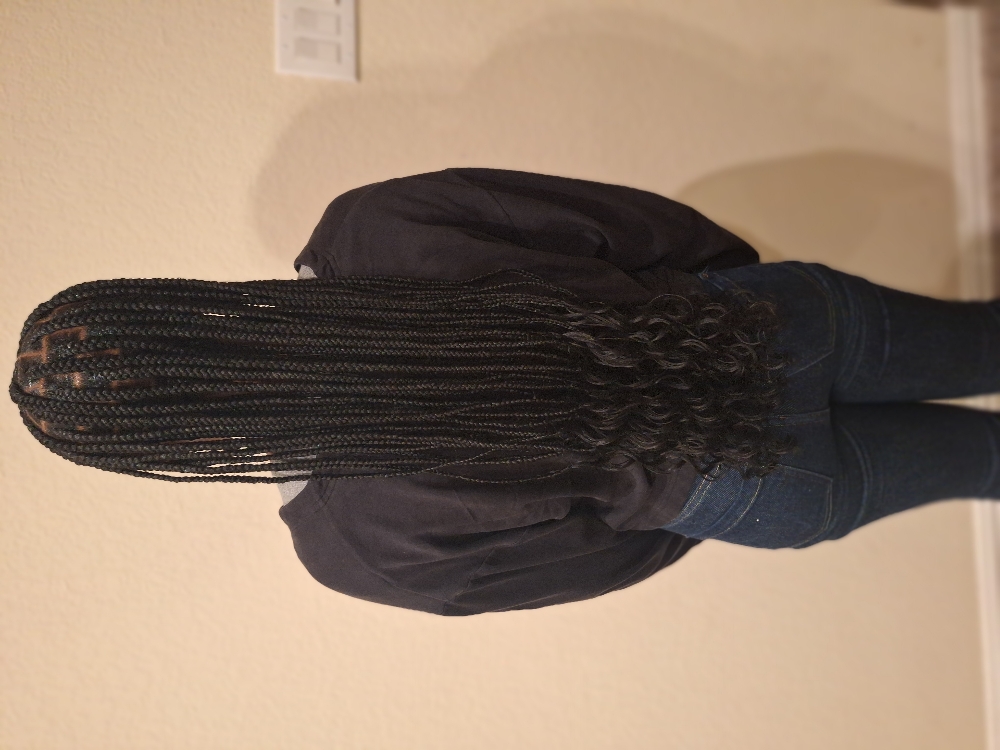 Waist Length Knotless