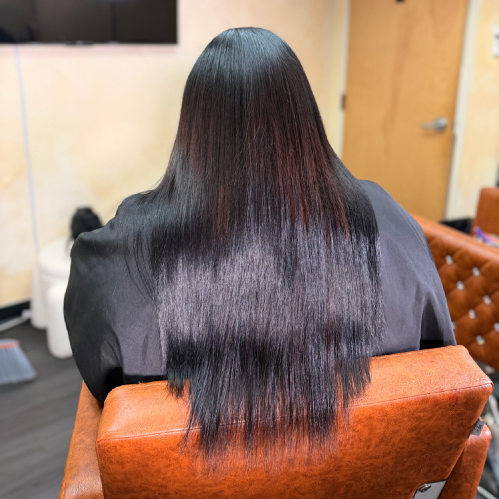 Tape - In Install at Stylesby.anna in Los Angeles, CA